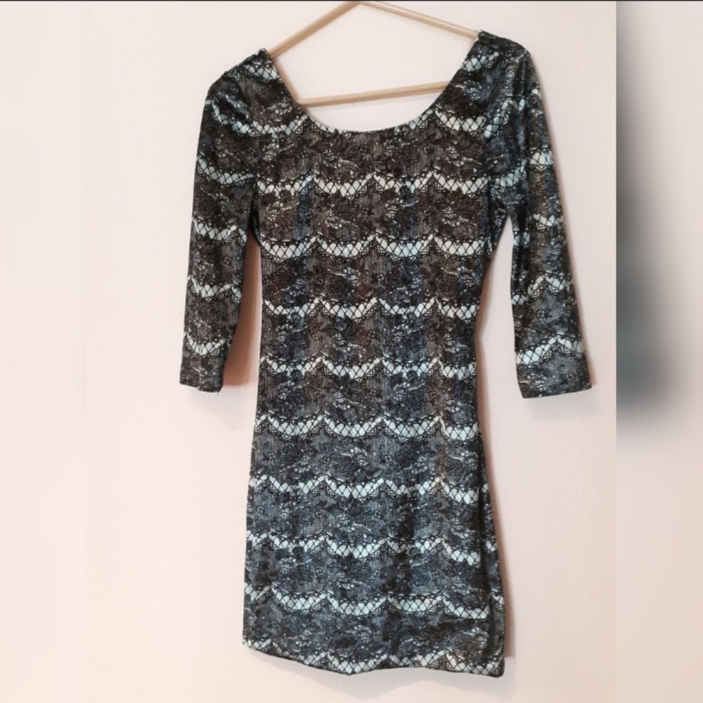 Charlotte Russe bodycon dress w back cutout